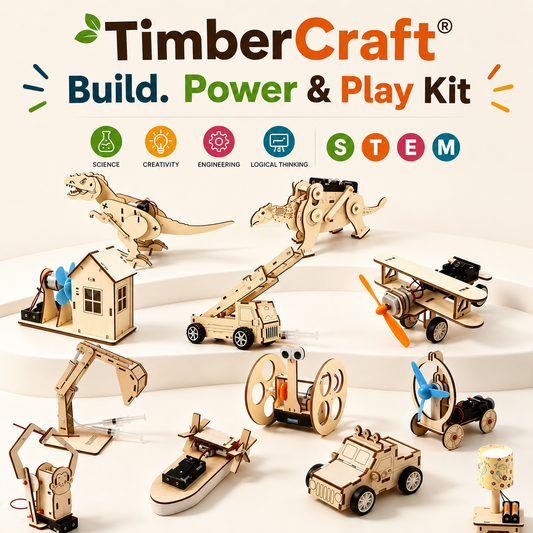 TimberCraft® Build, Power & Play Kit